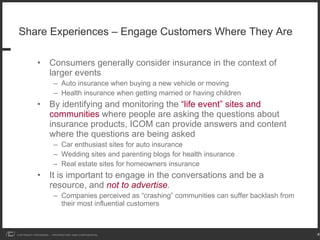 Insurance.com Proposed Strategy 12/2008