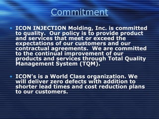 Icon Injection Molding Presentation | PPT
