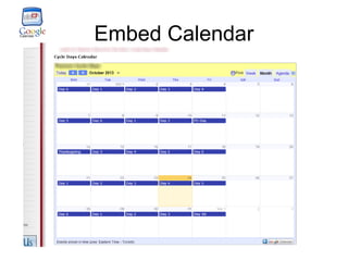 Embed Calendar

 