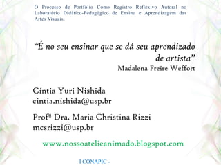   Incentivo à criação;