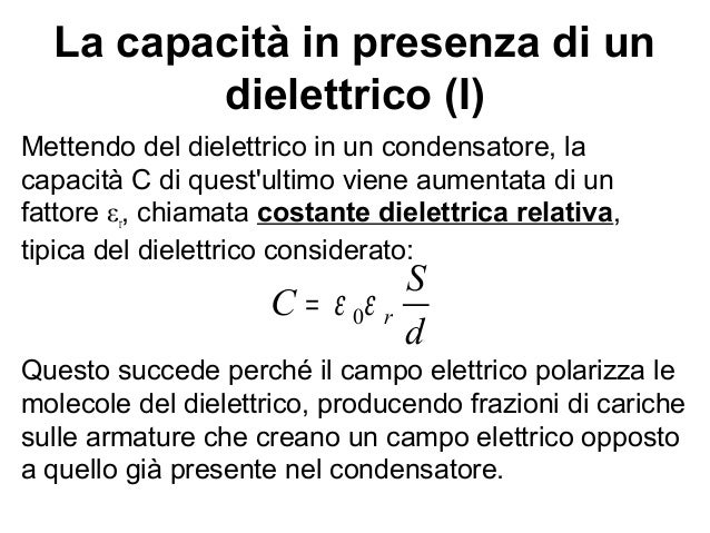 Capacità Equivalente Di Due Condensatori In Serie
