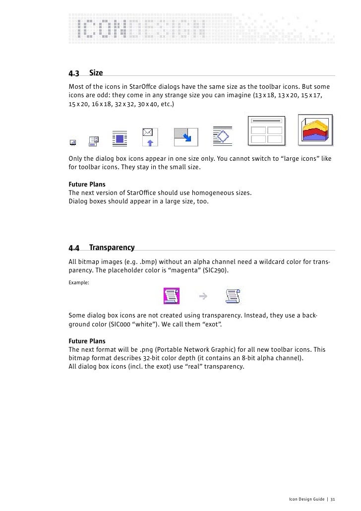 Icon Design Guide
