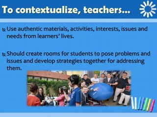 Interdisciplinary Contextualization for Mathematics Education | PDF