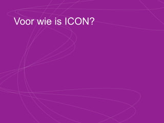 Continu jaarprogramma rond
icon future hub     innovatie (zorg, media, duurzaam, ..)

                    Open inschrijving.
icon future plaza
                    Alle werkvormen (workshop,
                    congres, beurs, creatieve lunches, ..)

icon future lab

icon future pool
 