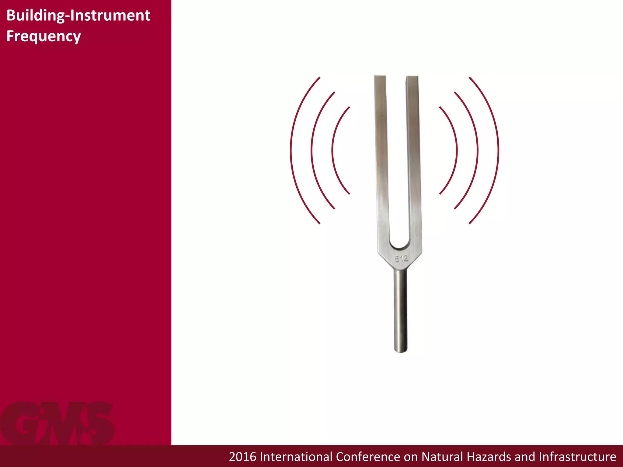 2016 International Conference on Natural Hazards and Infrastructure
Building-Instrument
Frequency
 