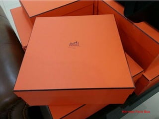 Hermes Paris Box
 