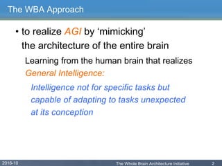 The Whole Brain Architecture Initiative | PPTX