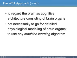 The Whole Brain Architecture Initiative | PPTX