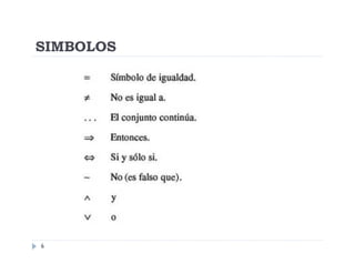 SIMBOLOS

6

 