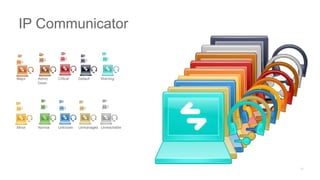 Major Admin
Down
Critical Default Warning
Minor Normal Unknown Unmanaged Unreachable
IP Communicator
 