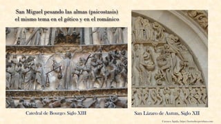 Catedral de Bourges Siglo XIII San Lázaro de Autun, Siglo XII
Carmen Águila, https://hortushesperidum.com
 