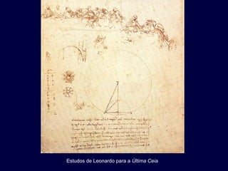 Estudos de Leonardo para a Última Ceia
 