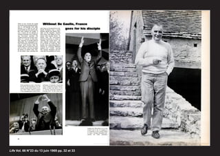 Life Vol. 66 N°23 du 13 juin 1969 pp. 32 et 33
 