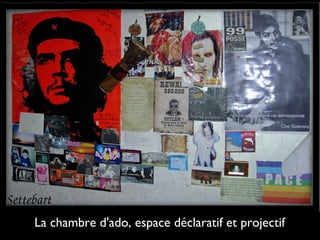 La chambre d'ado, espace déclaratif et projectif

 