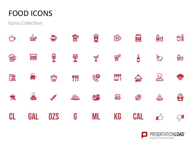 icons collection ppt slide template