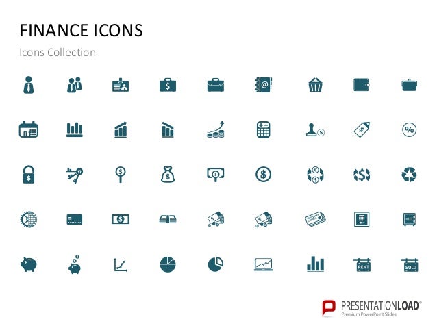 icons collection ppt slide template