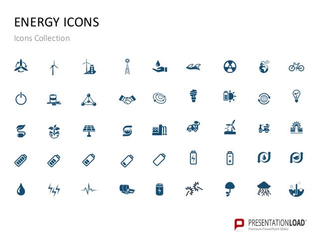 icons collection ppt slide template