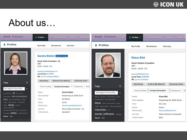 Social Intranet for Small Businesses - ICON UK | PPT