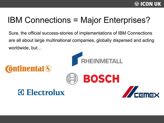 Social Intranet for Small Businesses - ICON UK | PPT