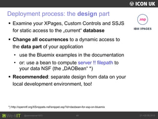 Out of the Blue - the Workflow in Bluemix Development