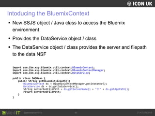 Out of the Blue - the Workflow in Bluemix Development