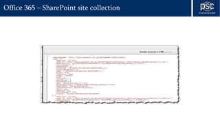 Office 365 – SharePoint site collection
 