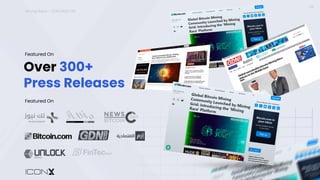 Mining Race – FEATURED ON
05
Over 300+
Press Releases
Featured On
Featured On
 