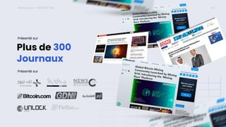 Mining Race – PRÉSENTÉ SUR 05
Plus de 300
Journaux
Présenté sur
Présenté sur
 
