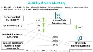 Detailed disclosures and transparency - presentation icoria 2018 | PPTX