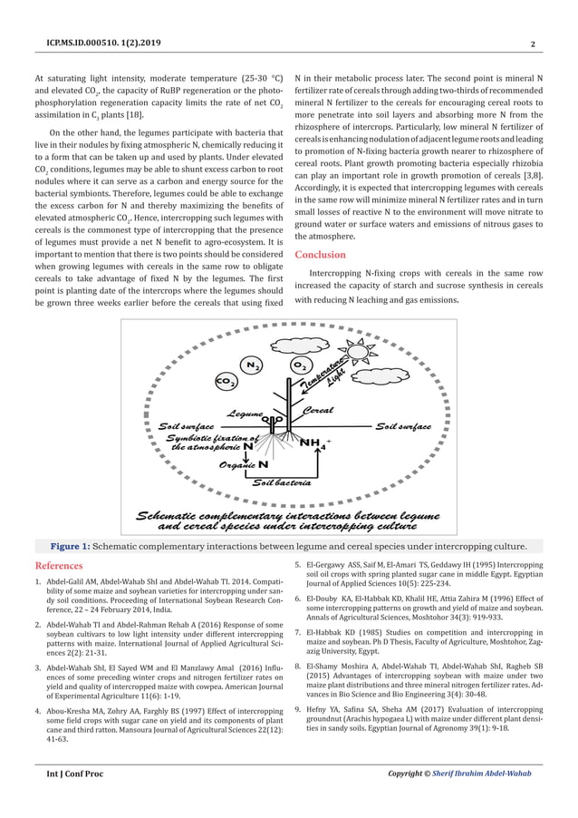 Benefits of Intercropping Legumes with Cereals | PDF