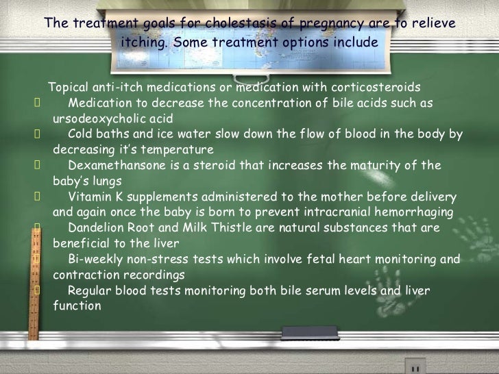 Intrahepatic Cholestasis of Pregnancy