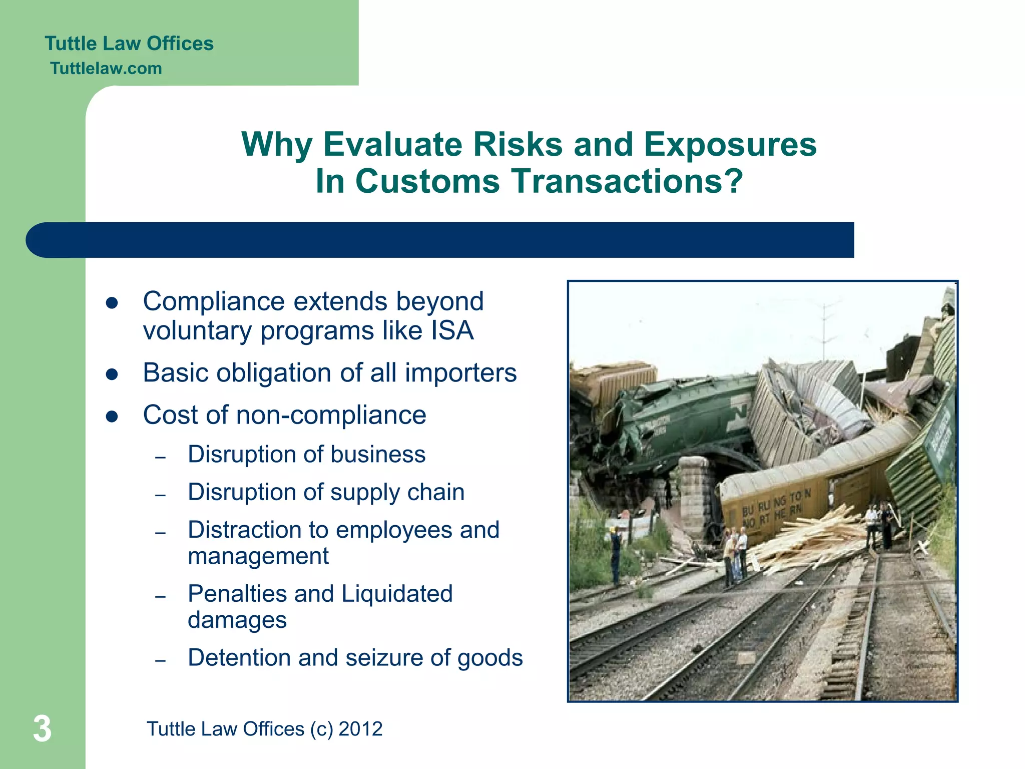 Evaluating Customs Risks | PDF