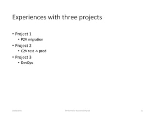 Automatic Performance Modelling from Application Performance Management ...