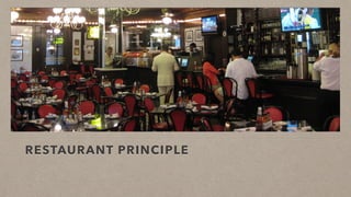 RESTAURANT PRINCIPLE
 