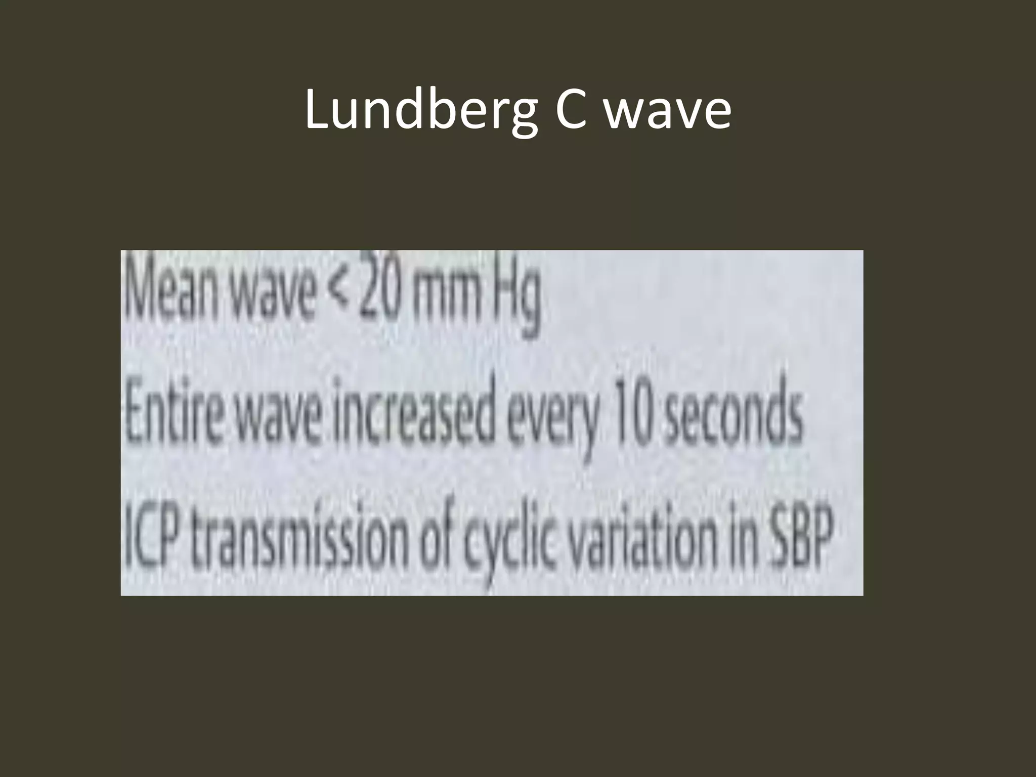Lundberg C wave
 