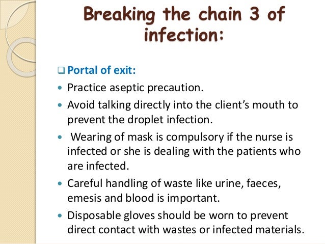 infection prevention ppt