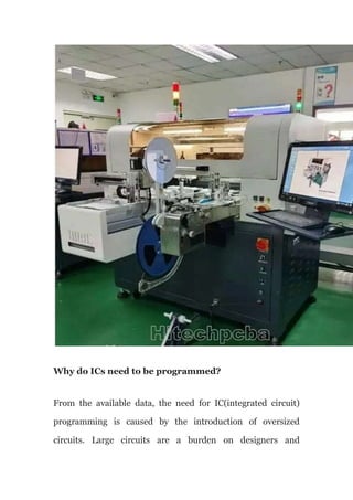 IC Programming service — Hitech Circuits Co., Limited | PDF