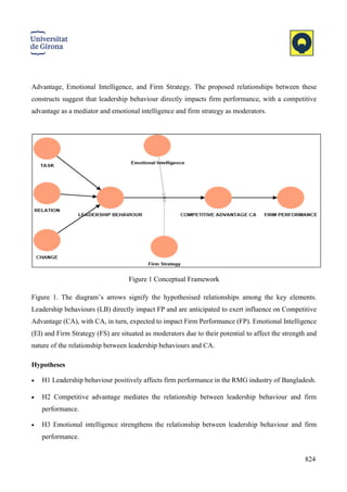 EXPLORING THE RELATIONSHIP BETWEEN LEADERSHIP BEHAVIOUR AND FIRM ...