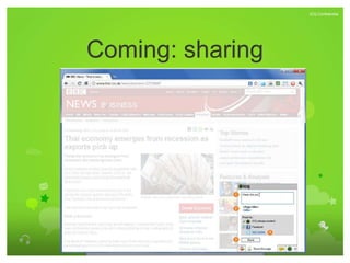 ICQ Confidential




Coming: sharing
 