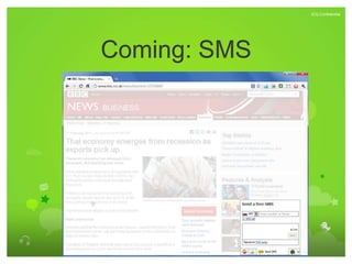 ICQ Confidential




Coming: SMS
 