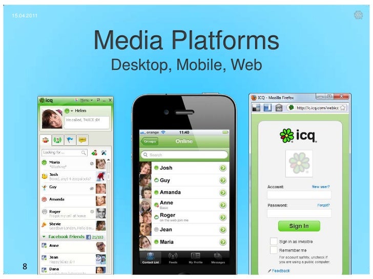 icq mobile web icq mobile web