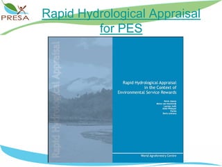 PES tools from ICRAF