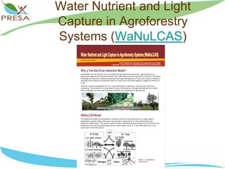 PES tools from ICRAF