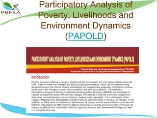 PES tools from ICRAF