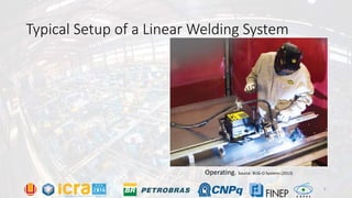 Typical Setup of a Linear Welding System
Operating. Source: BUG-O Systems (2013)
6
 