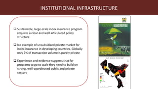 Index-insurance to protect pastoralists from drought shocks