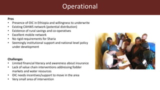 Index-insurance to protect pastoralists from drought shocks