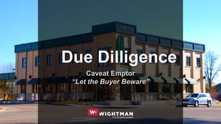 Caveat Emptor
“Let the Buyer Beware”
 