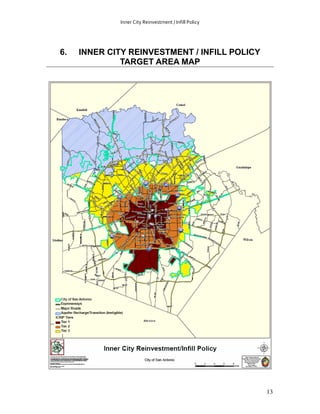 City of San Antonio Inner City Reinvestment Infill Policy | PDF