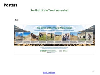 ICRISAT communication resources catalogue